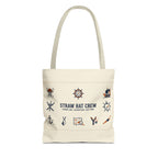 One Piece Pirate Icons Tote Bag – Minimal Anime Streetwear Canvas Bag