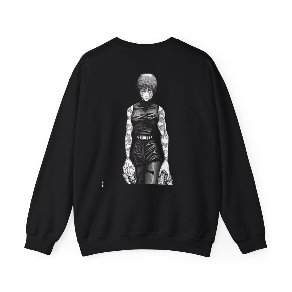 Maki Zenin Sweatshirt – Manga Aesthetic Graphic Crewneck | Japanese Streetwear Unisex