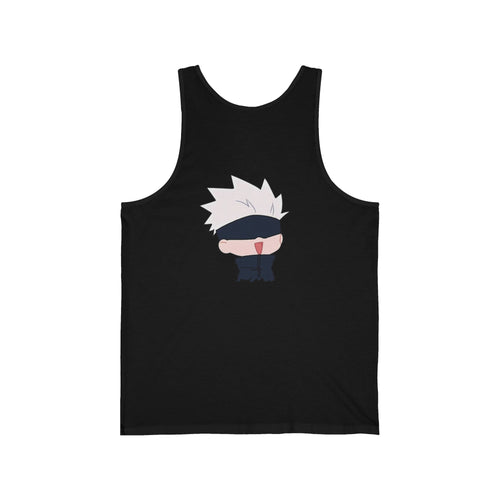 I Love Gojo Satoru Anime Tank Top – Stylish Sleeveless Shirt for Jujutsu Fans