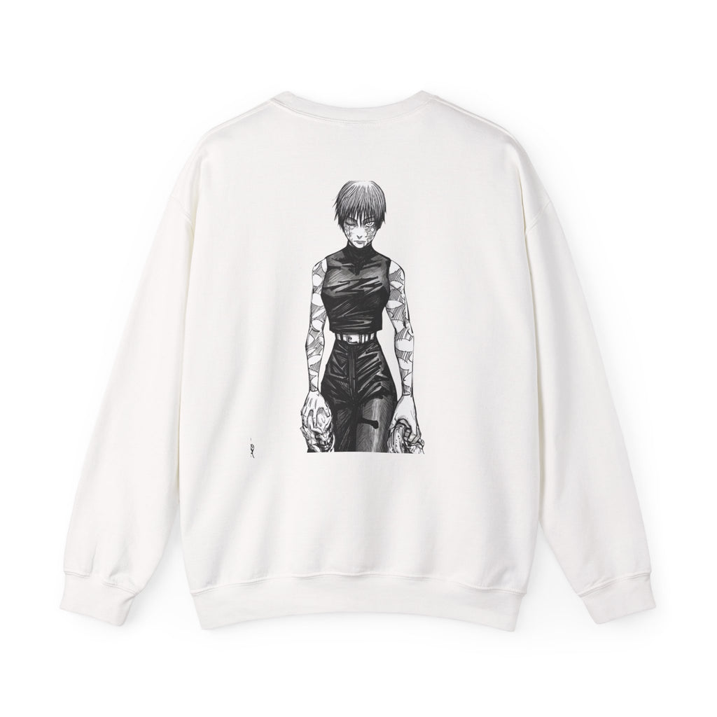 Maki Zenin Sweatshirt – Manga Aesthetic Graphic Crewneck | Japanese Streetwear Unisex
