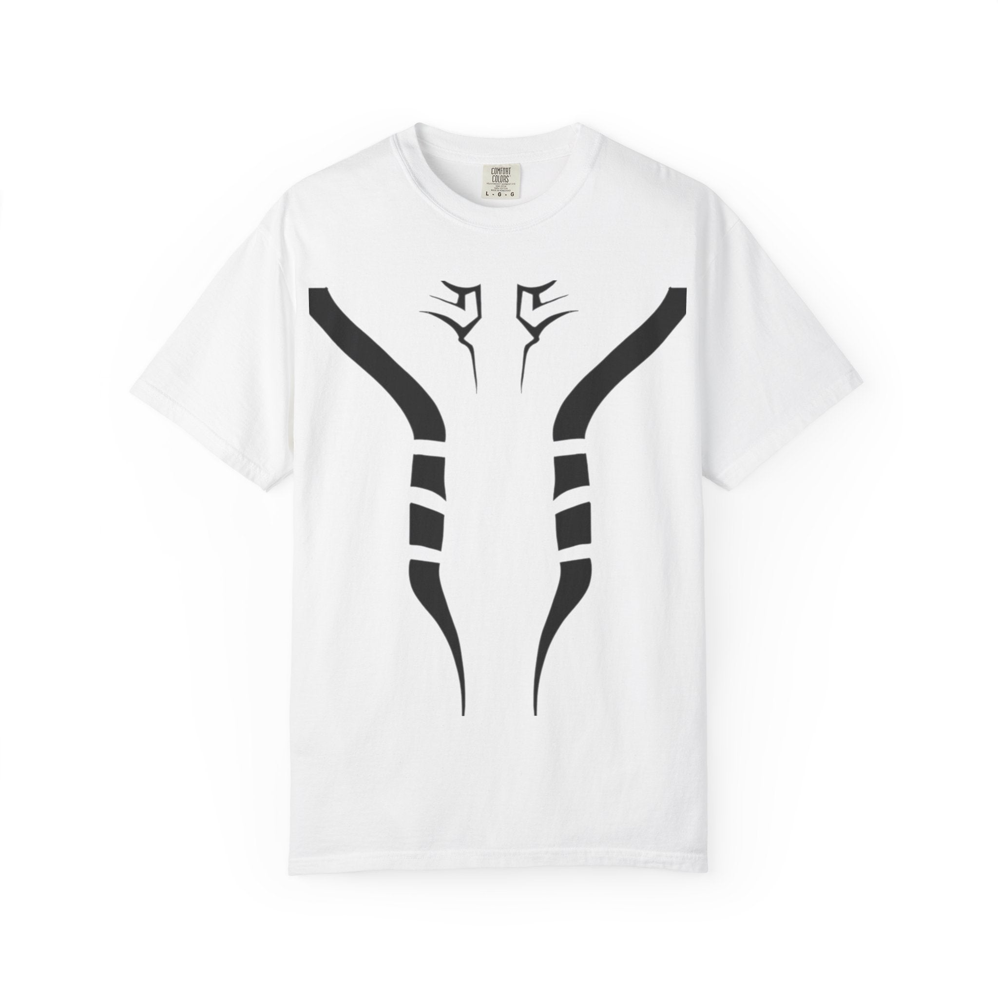 Sukuna Inspired Anime T-Shirt – Minimalist Anime Graphic Tee for Jujutsu Fans